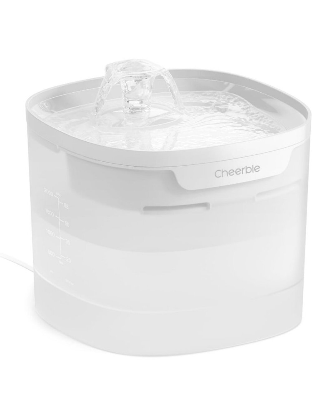 Automatic Cat Water Fountain, 2L Pet Drinking Dispenser, BPA-Free, Continuous